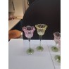 LOT BOUGEOIRS TULIPE EN VERRE MM