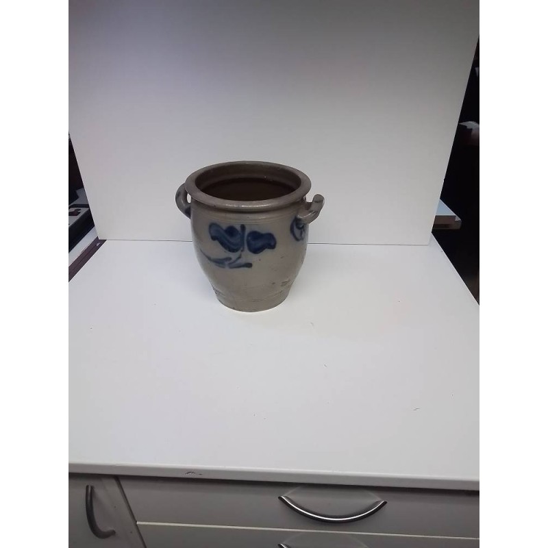 VASE EN GRES BLEU MM