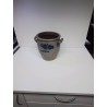 VASE EN GRES BLEU MM