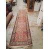 TAPIS DE COULOIR ROSE SOIE