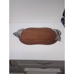 PLATEAU DE SERVICE EN BOIS