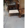 TABLE BASSE MARBRE BLANC