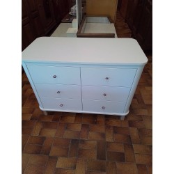 COMMODE OLIVERFORNITURE 6 TIROIRS 