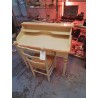 CHAISE ET BUREAU BLANC 
