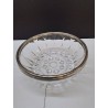 PLAT EN VERRE CISELE 