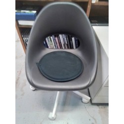 CHAISE DE BUREAU GRISE 