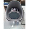 CHAISE DE BUREAU GRISE 