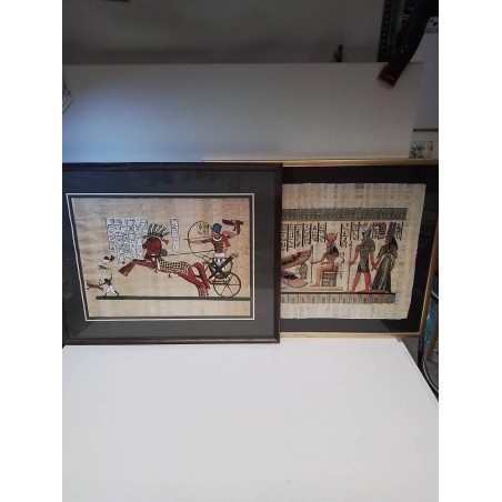 PEINTURE SUR PAPYRUS LA PIECE 