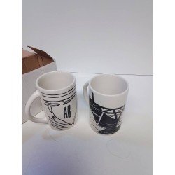 LOT DE 2 VERRES TINTIN 