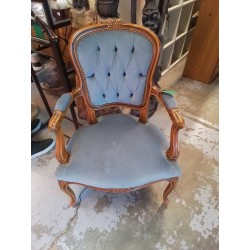 FAUTEUIL STYLE LOUIS XV 