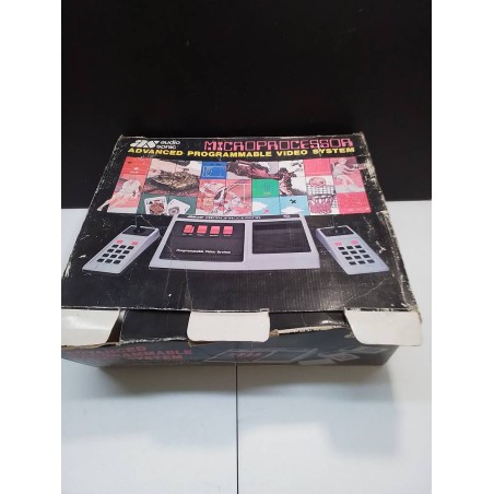 CONSOLE ANCIENNE MICROPROCESSOR + JEUX 