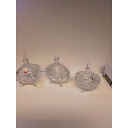 BONBONNIERE EN CRISTAL LA PIECE 