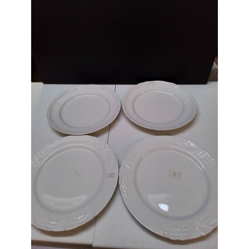 ASSIETTE BLANCHE VILLEROY ET BOCH BLANCHE 