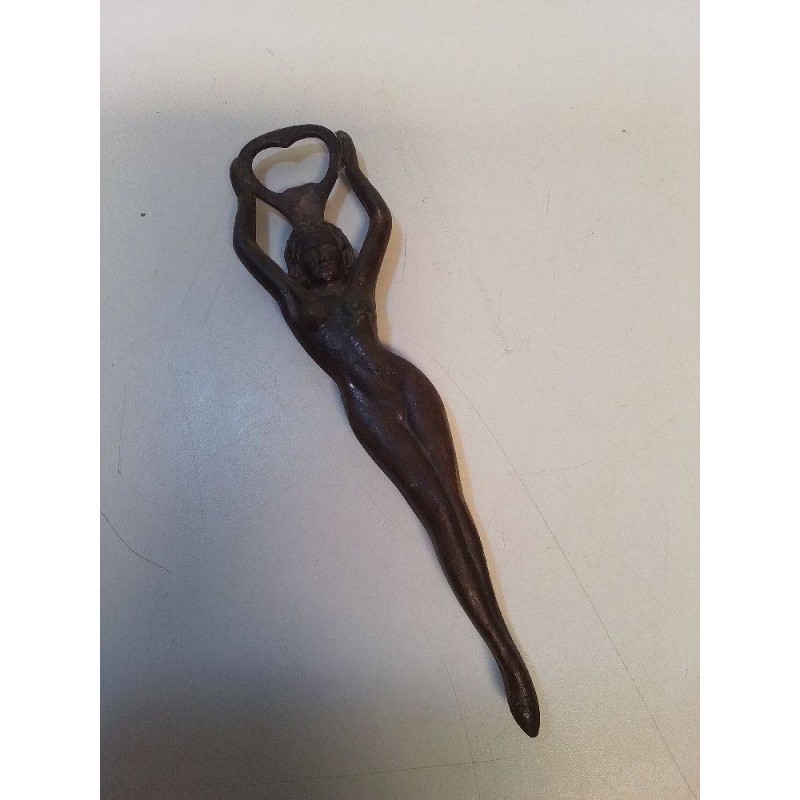 DÉCAPSULEUR BRONZE FEMME NUE 