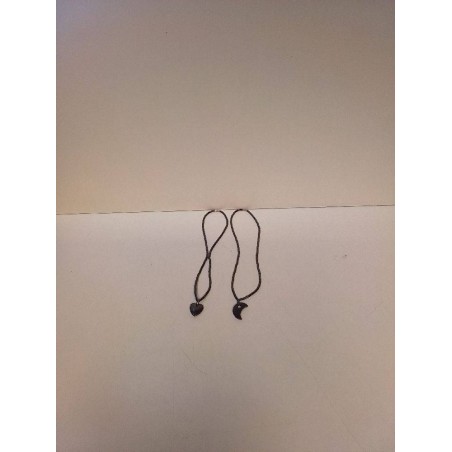 COLLIER COEUR ET LUNE