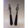 LOT STATUETTES AFRICAINE MODERNE 
