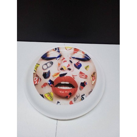 PLAT POP ART VILLEROY ET BOCH 