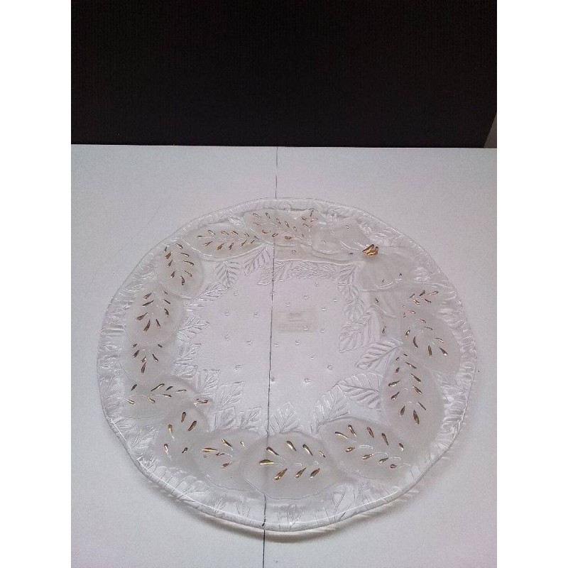 PLAT EN VERRE ITALIEN 