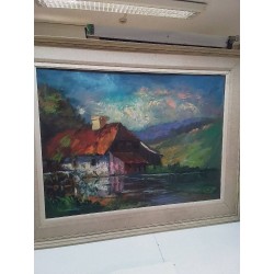HUILE SUR SIGNÉE KLEIN MISCH