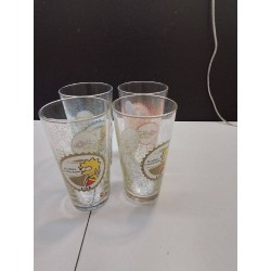 LOT DE VERRES SIMPSON 