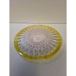 PLATEAU EN VERRE 
