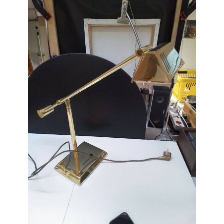 LAMPE BUREAU VINTAGE LAITON HILLEBRAND ANNÉES 70