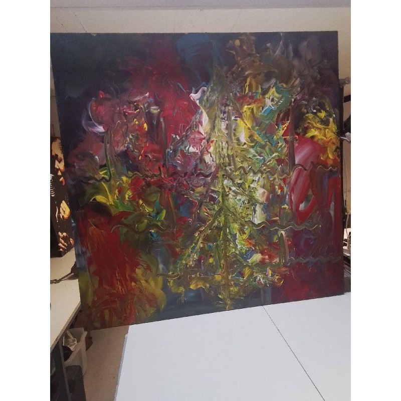 TOILE ABSTRAITE LA PIECE