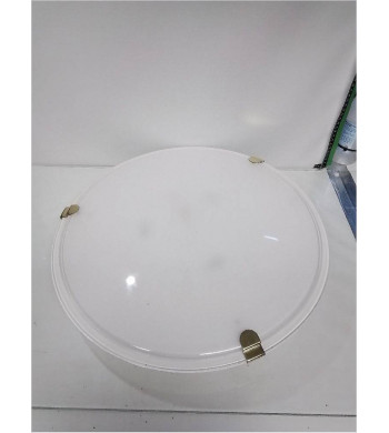 PLAFONNIER ROND BLANC GRAND...