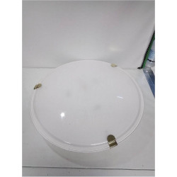 PLAFONNIER ROND BLANC GRAND MODELE 