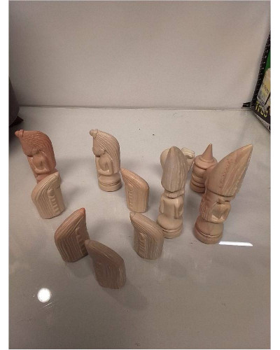 LOT DE PIONS POUR ÉCHIQUIER 