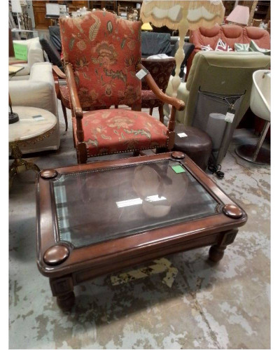 TABLE BASSE STYLE ANGLAIS 