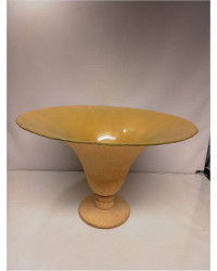 COUPE EN VERRE JAUNE 