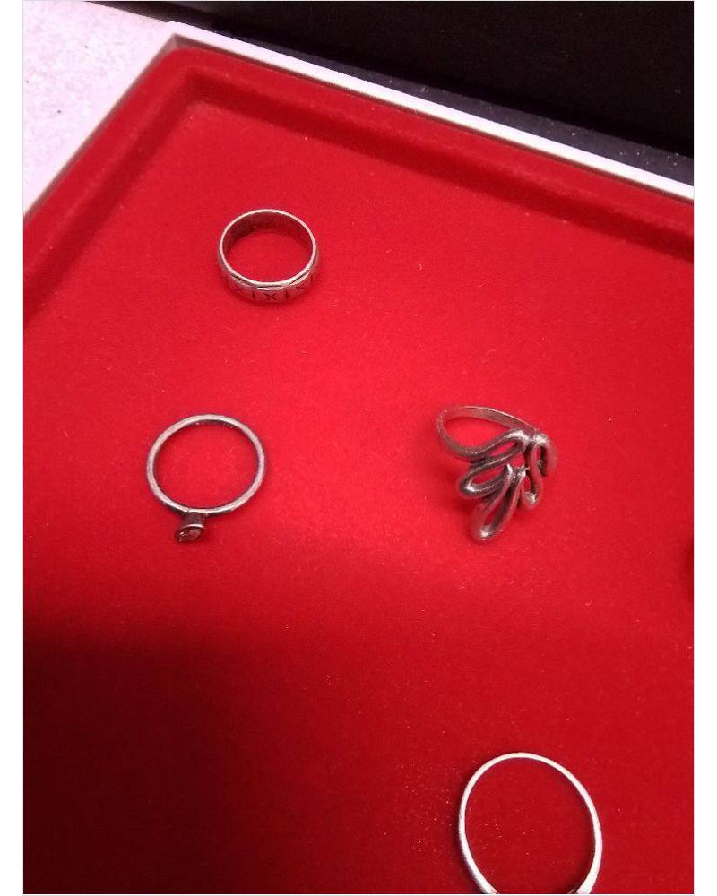 BAGUE ARGENT