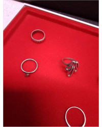 BAGUE ARGENT
