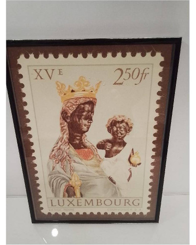 AFFICHE LUXEMBOURG VIERGE...