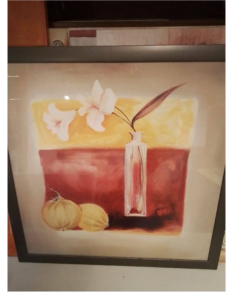 CADRE REPRO NATURE MORTE MODERNE 