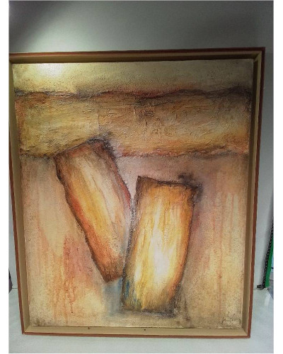 TABLEAU CONTEMPORAIN SIGNÉE...