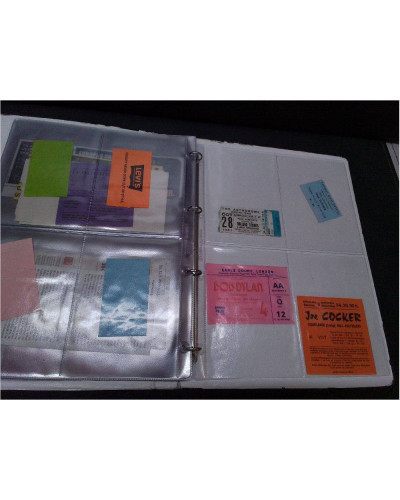ALBUM TICKETS CONCERT AU...