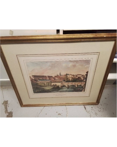 REPRODUCTION VUE DE LUXEMBOURG 