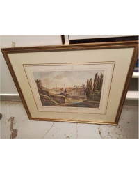 REPRODUCTION VUE DE LUXEMBOURG 