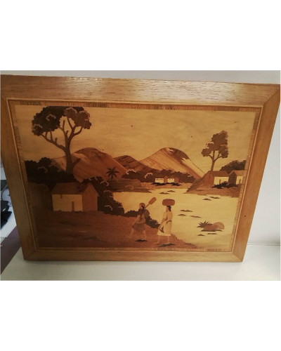 TABLEAU MARQUETERIE 