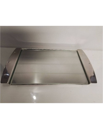 PLATEAU INOX ET VERRE GUY...