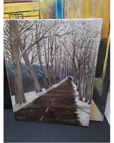 HUILE SUR TOILE DIVERS 