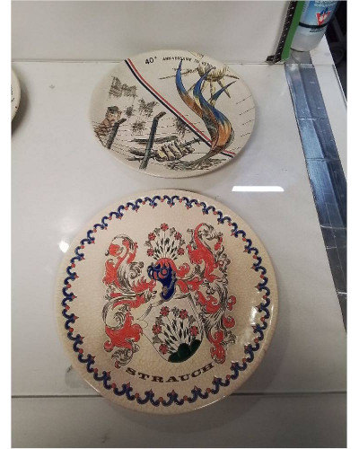 ASSIETTE DECO LONGWY DIVERS
