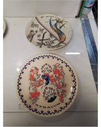 ASSIETTE DECO LONGWY DIVERS
