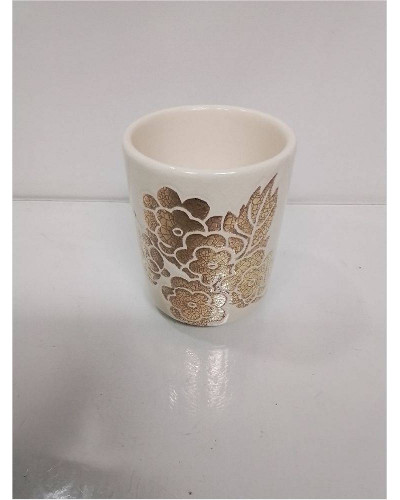POT CÉRAMIQUE CRAQUELÉ 