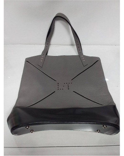 SAC A MAIN GRIS LE TANNEUR 