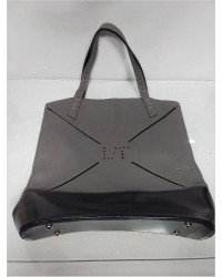 SAC A MAIN GRIS LE TANNEUR 