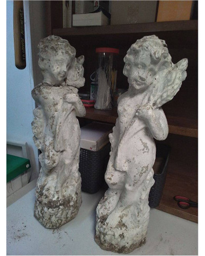 STATUETTE D\'EXTÉRIEUR BETON 