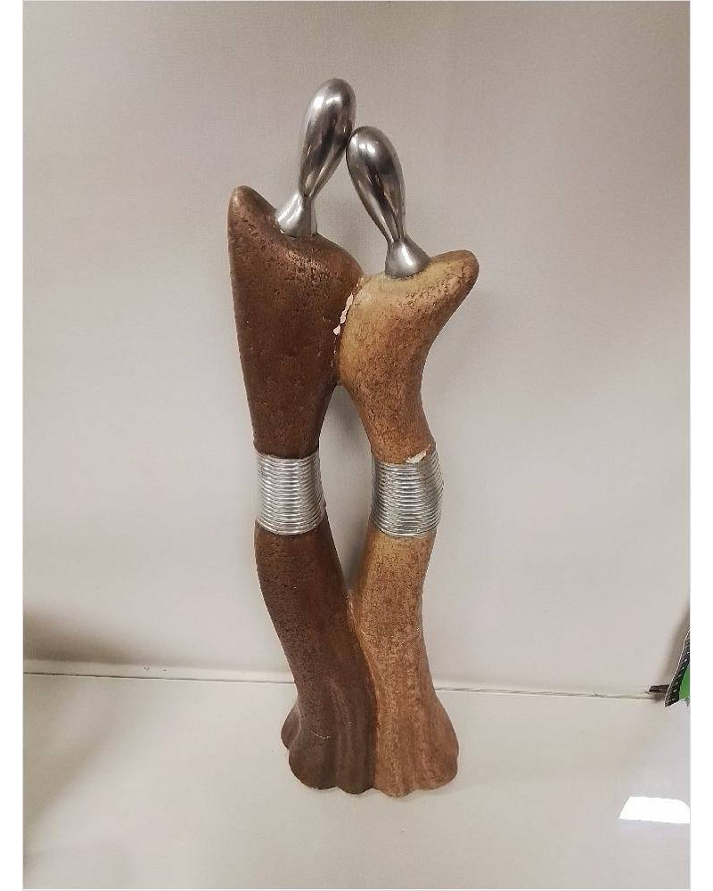 STATUETTE COUPLE DESIGN EN L’ÉTAT 